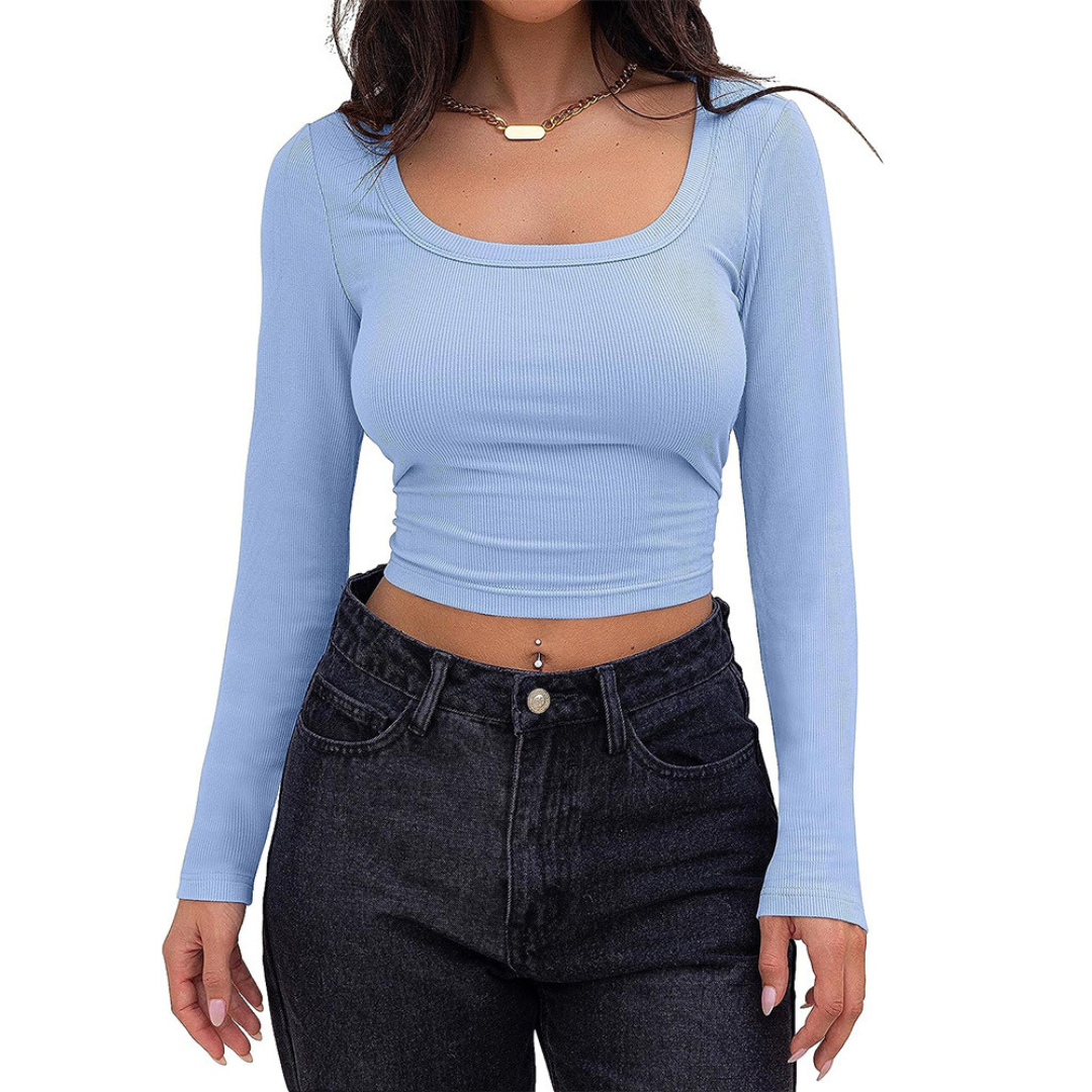Built-In Bra Long Sleeve