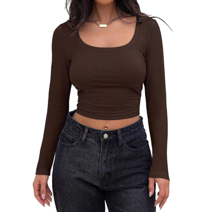 Built-In Bra Long Sleeve