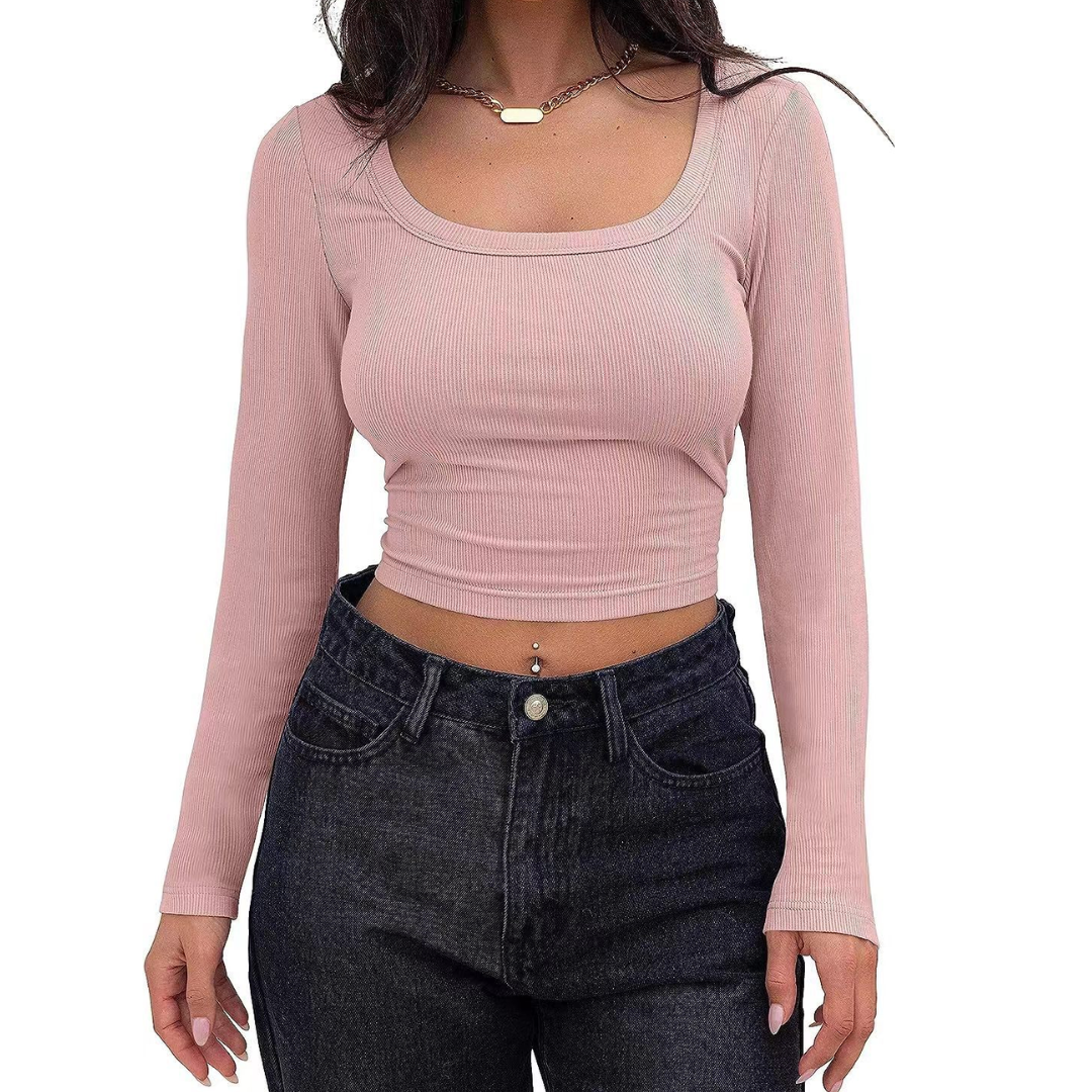 Built-In Bra Long Sleeve