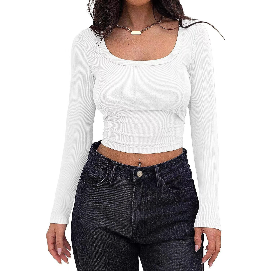 Built-In Bra Long Sleeve